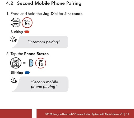 Phone 2 Pairing